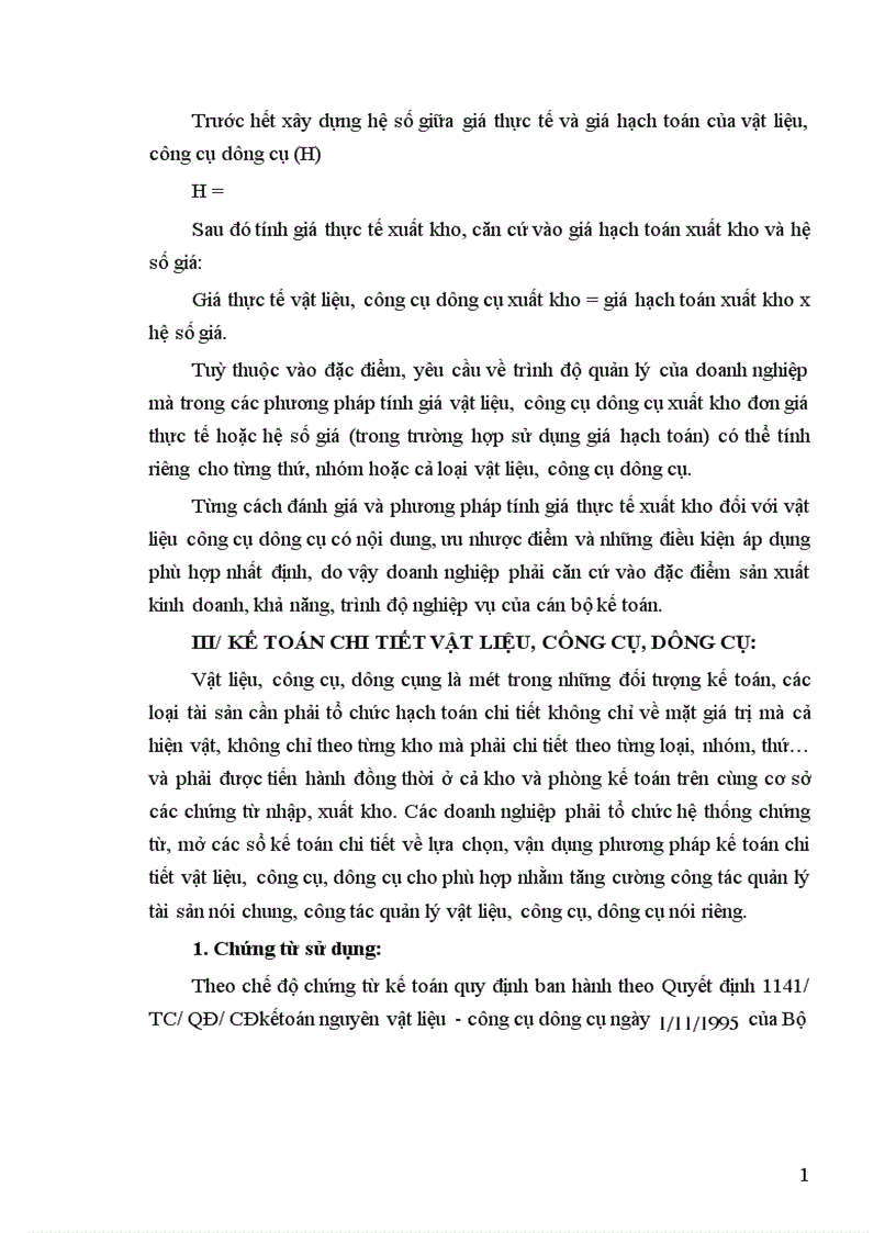 image for page Tổ chức công tác kế toán nguyên vật liệu công cụ dụng cụ ở công ty xây dựng số 19 1