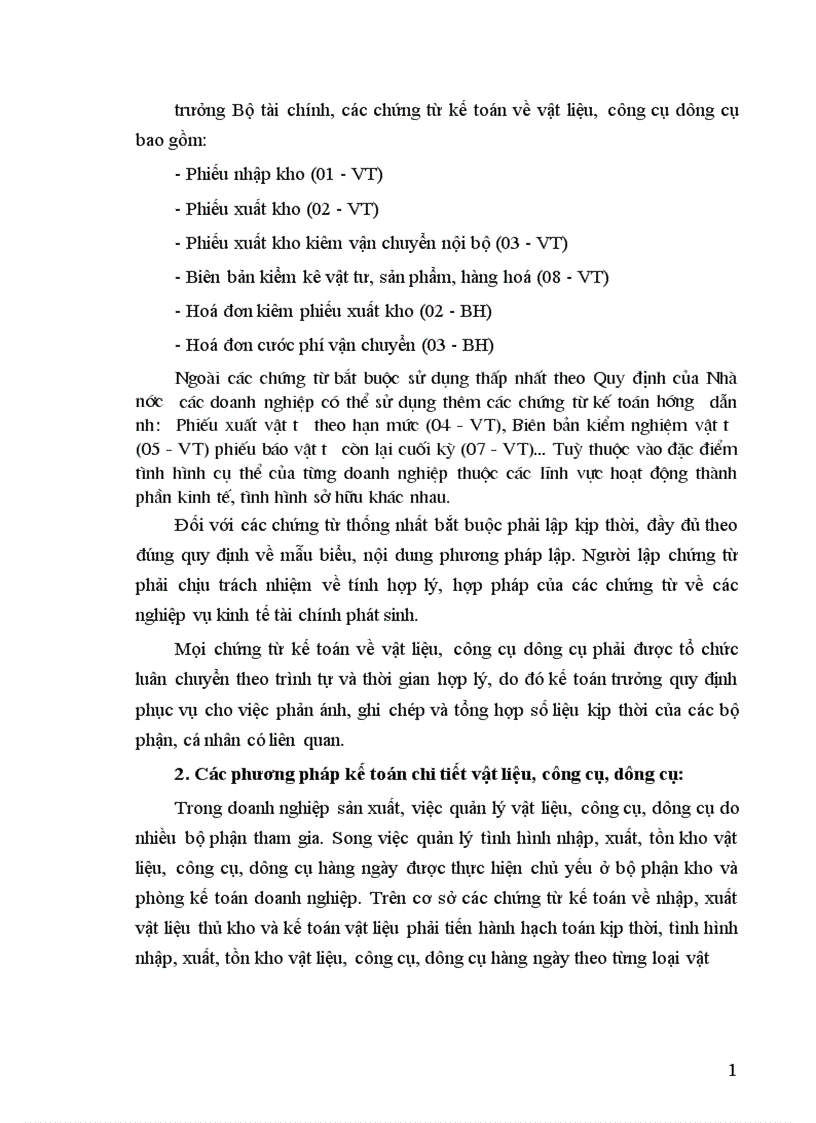 image for page Tổ chức công tác kế toán nguyên vật liệu công cụ dụng cụ ở công ty xây dựng số 19 1