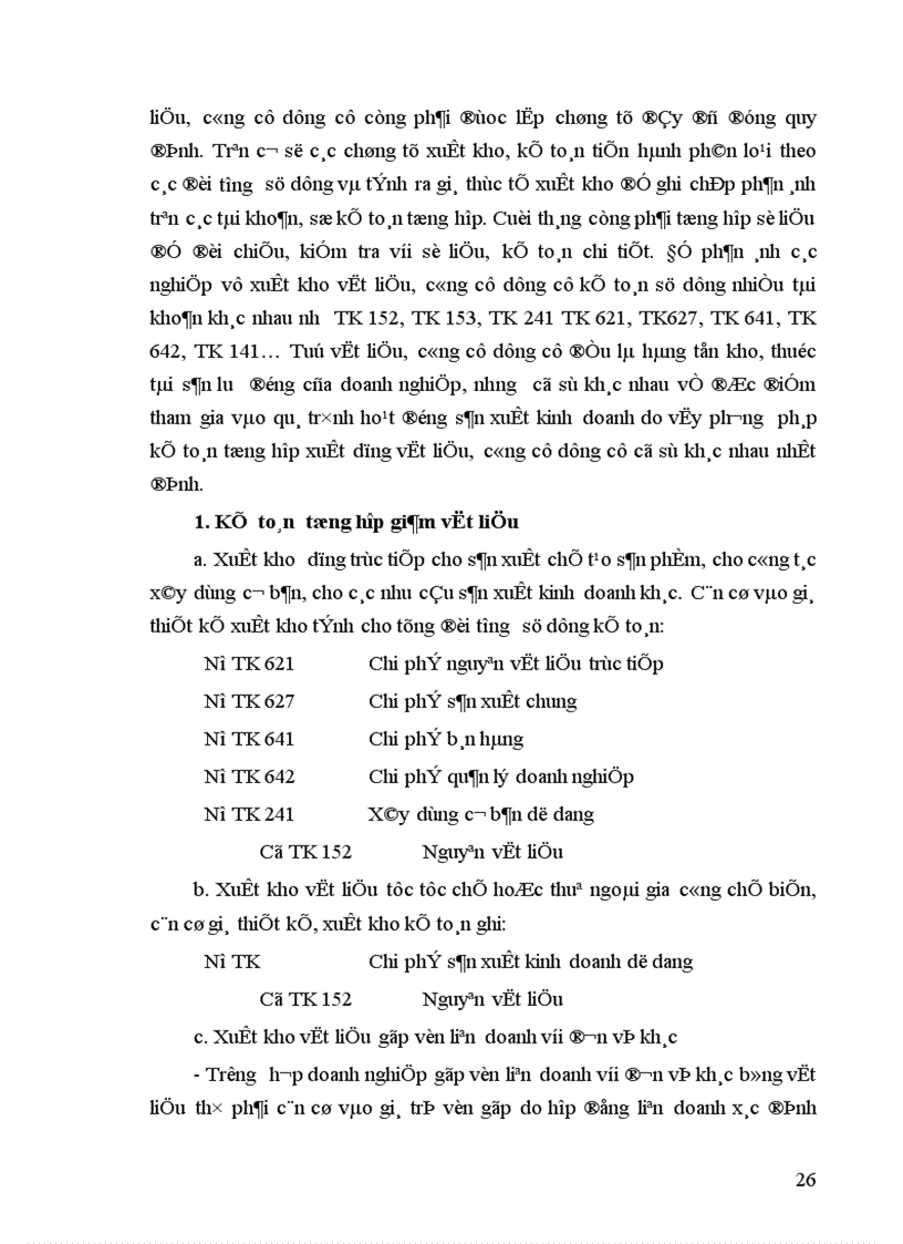 image for page Tổ chức công tác kế toán nguyên vật liệu công cụ dụng cụ ở công ty xây dựng số 19 1