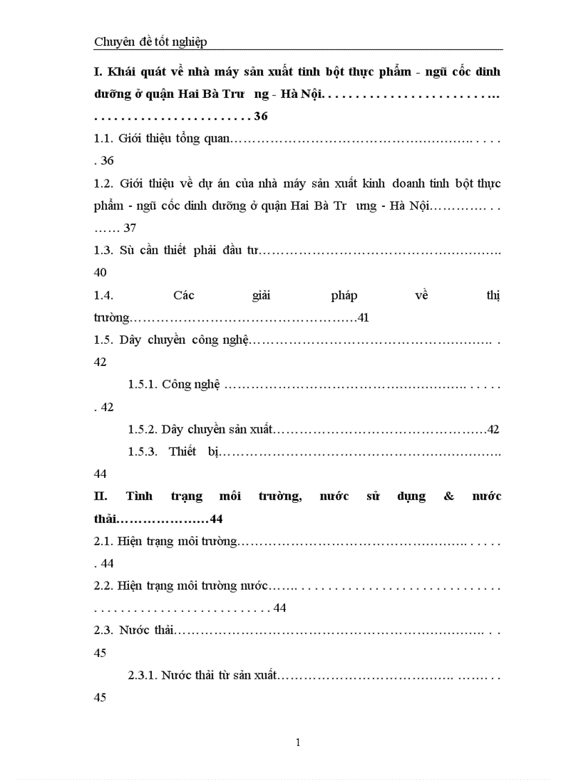 image for page Tính phí bảo vệ môi trường đối với nước thải của dự án nhà máy sản xuất tinh bột thực phẩm ngũ cốc dinh dưỡng ở quận Hai Bà Trưng Hà Nội