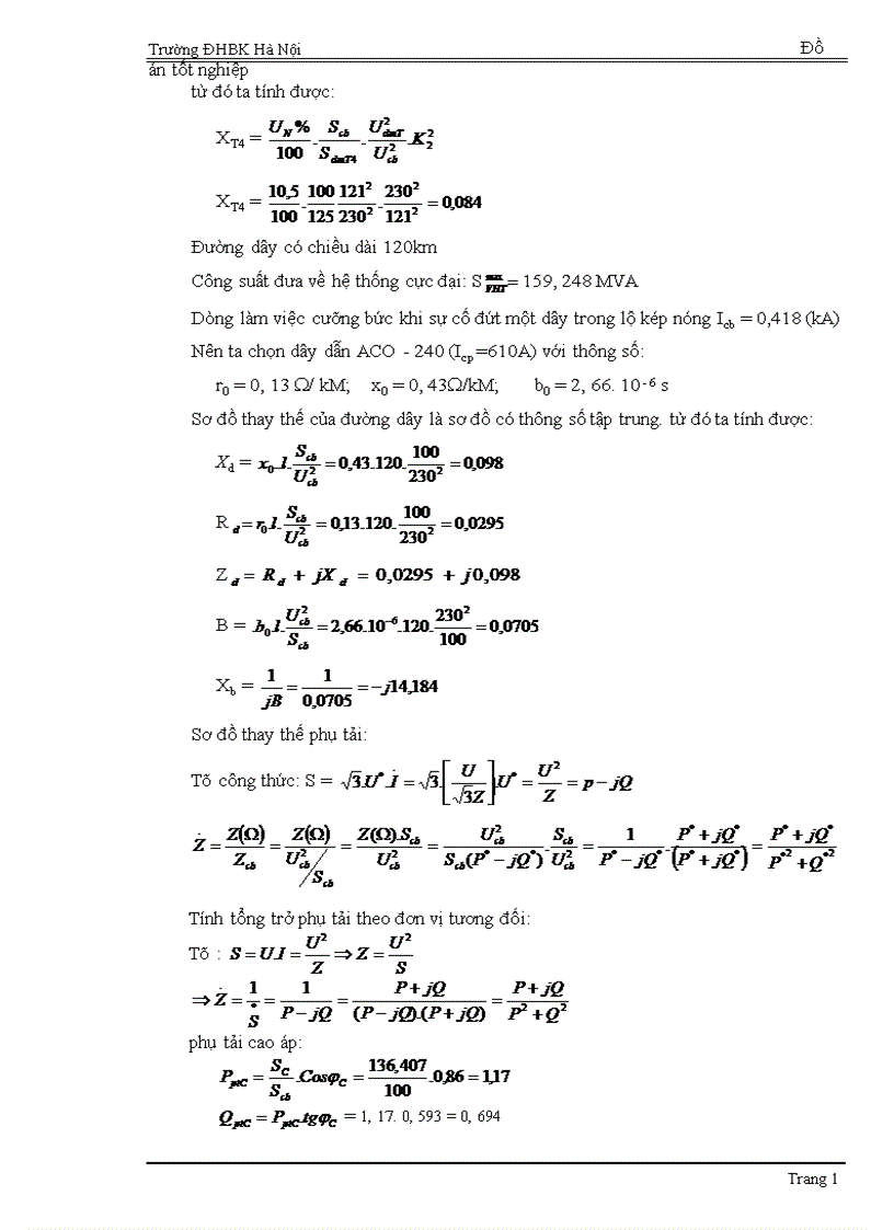 image for page Thiết kế phần điện trong nhà máy nhiệt điện ngưng hơi