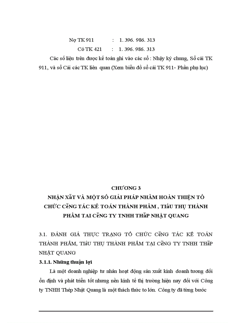 image for page Hoàn thiện kế toán thành phẩm và tiêu thụ thành phẩm tại Công ty TNHH Thép Nhật Quang 1