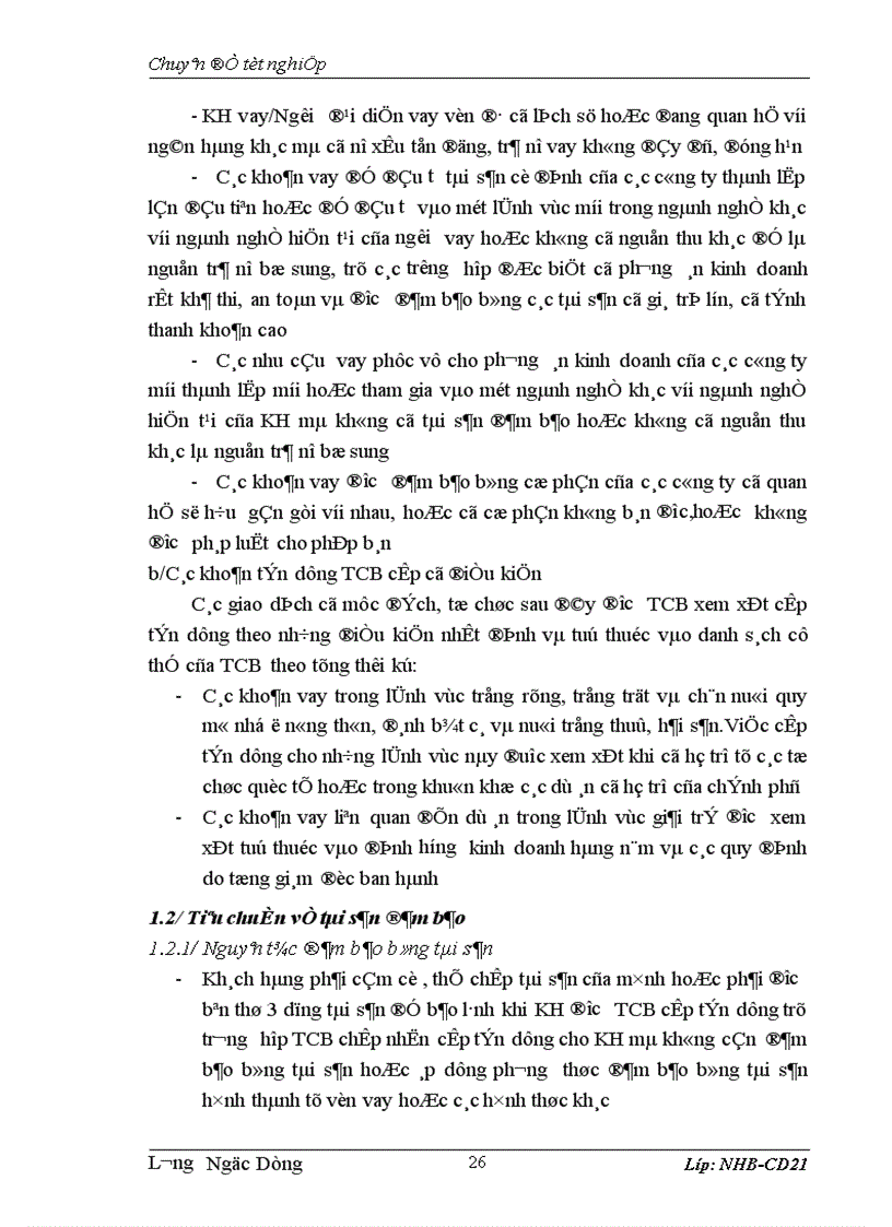 image for page Một số giải pháp hạn chế rủi ro tín dụng tại Ngân hàng Thương mại Cổ phần Kỹ thương Techcombank chi nhánh Thăng long 1