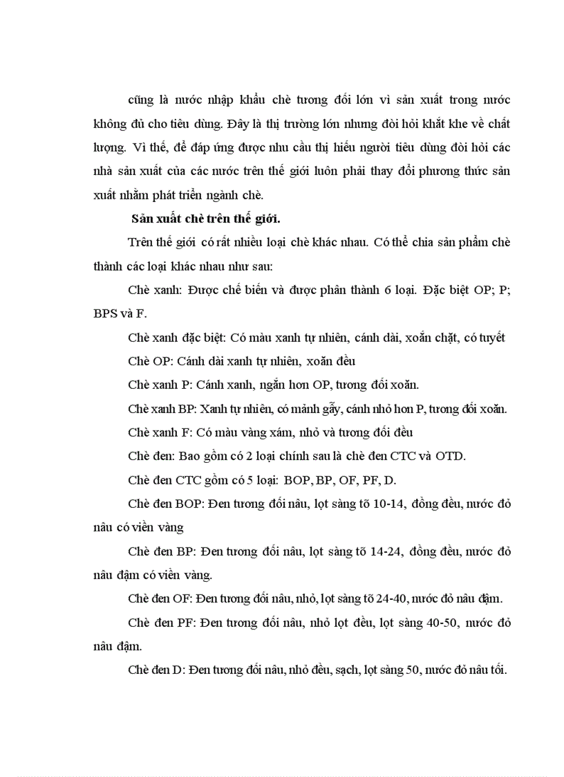 image for page Phát triển ngành chè Việt Nam trong qúa trình hội nhập kinh tế Quốc tế