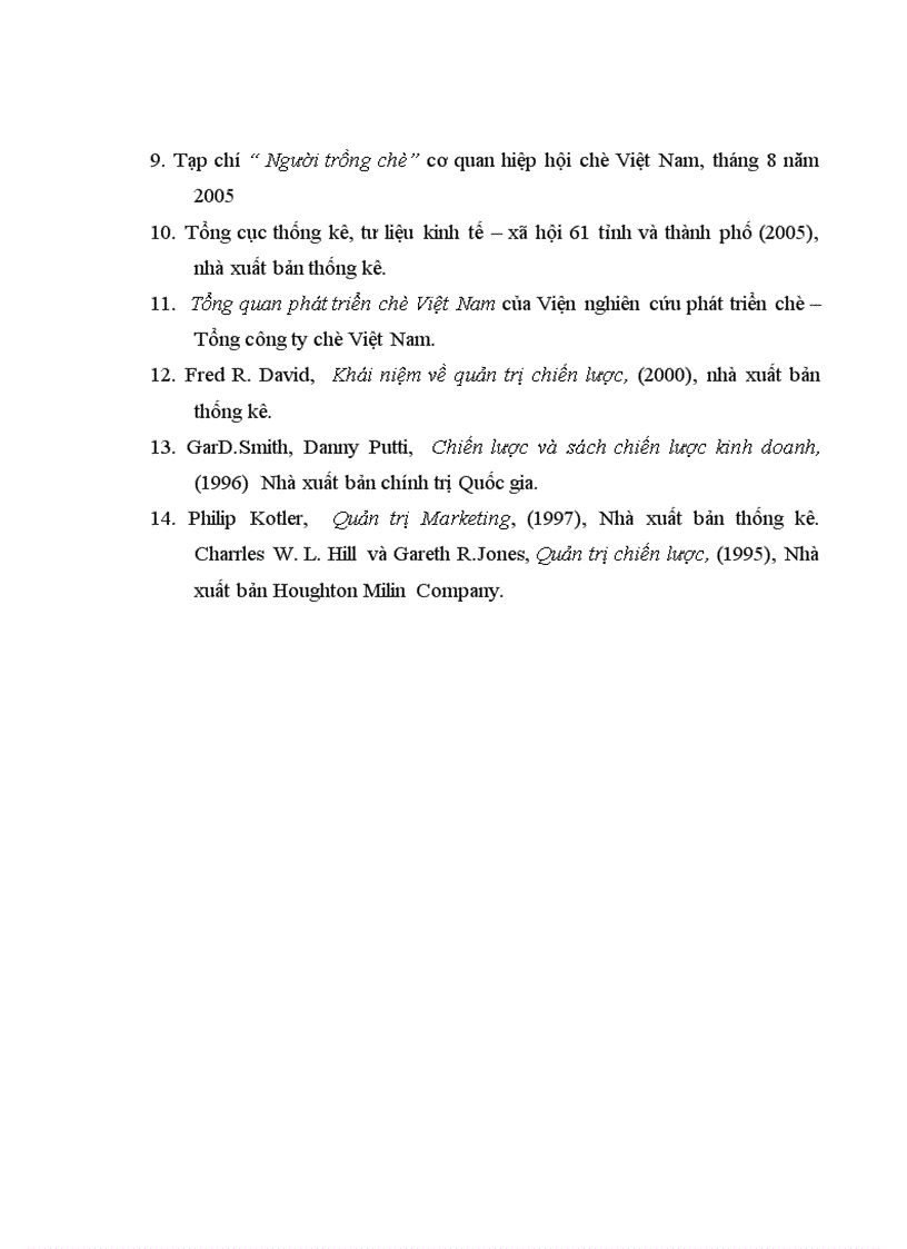 image for page Phát triển ngành chè Việt Nam trong qúa trình hội nhập kinh tế Quốc tế