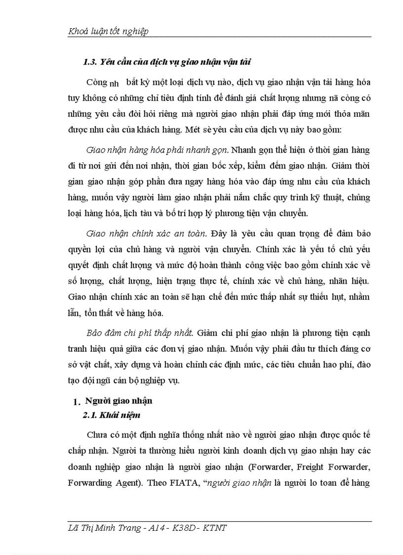 image for page Giao nhận hàng hóa quốc tế bằng đường biển tại Công ty giao nhận kho vận ngoại thương VIETRANS