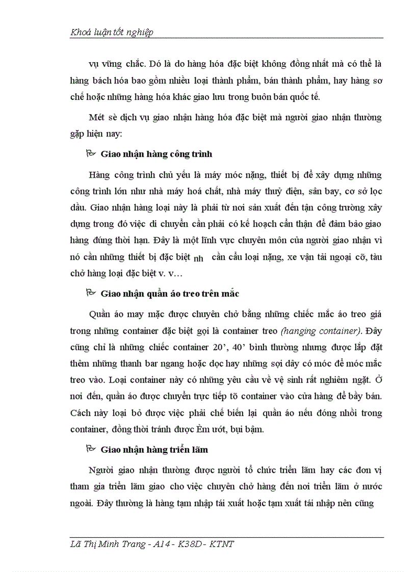 image for page Giao nhận hàng hóa quốc tế bằng đường biển tại Công ty giao nhận kho vận ngoại thương VIETRANS