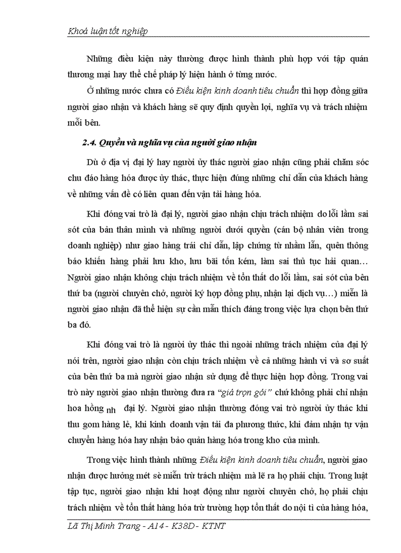 image for page Giao nhận hàng hóa quốc tế bằng đường biển tại Công ty giao nhận kho vận ngoại thương VIETRANS