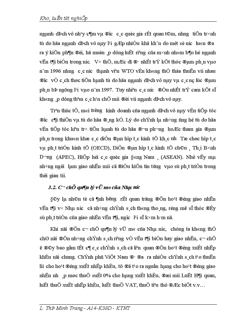 image for page Giao nhận hàng hóa quốc tế bằng đường biển tại Công ty giao nhận kho vận ngoại thương VIETRANS