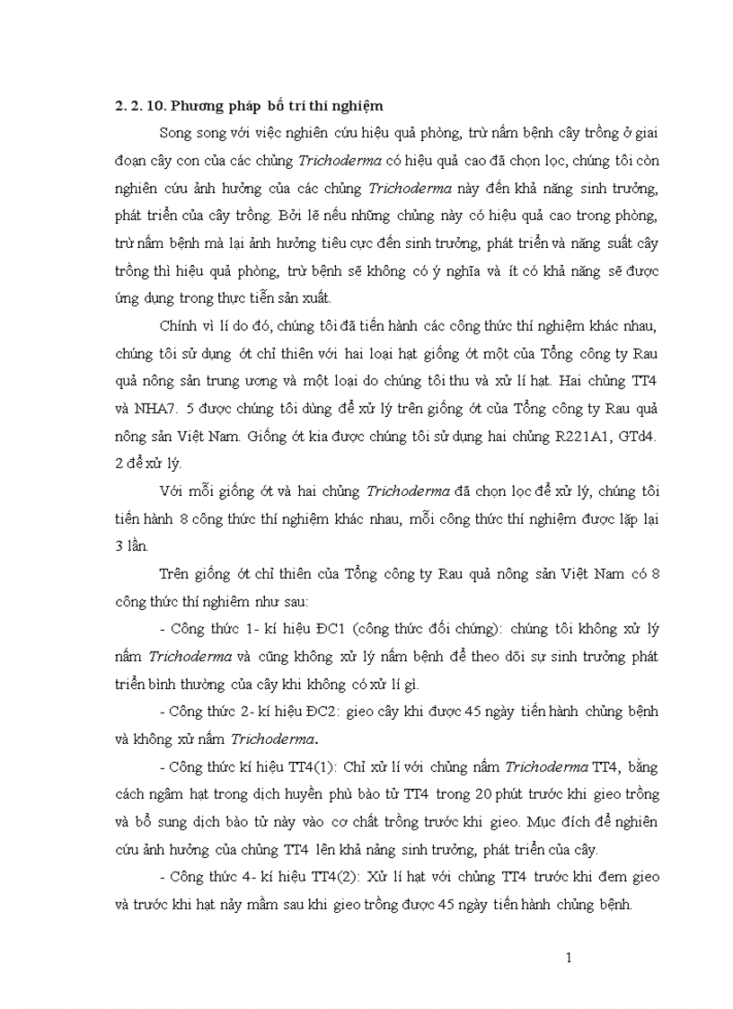 image for page Nghiên cứu khả năng đối kháng và tiềm năng ứng dụng của một số chủng Trichoderma phân lập từ RNM trên một số nấm bệnh thực vật 1