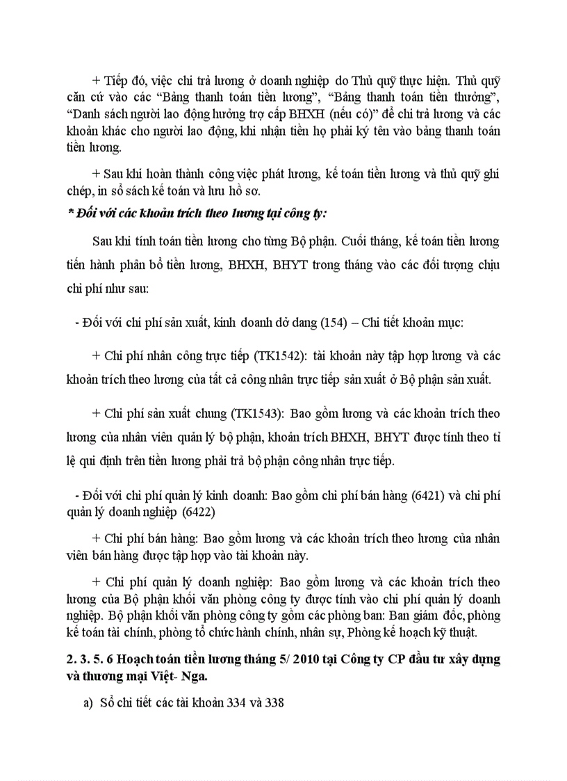 image for page Thực trạng tổ chức kế toán tại công ty CP đầu tư xây dựng và thương mại Việt Nga 1