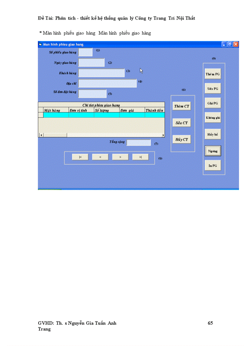 image for page Phân tích thiết kế hệ thống quản lý Công ty Trang Trí Nội Thất 1