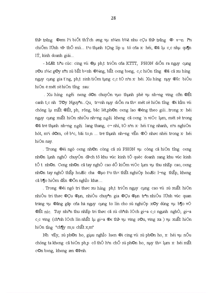 image for page Thực trạng của sự phân hoá giàu nghèo ở nước Ta hiện nay 1