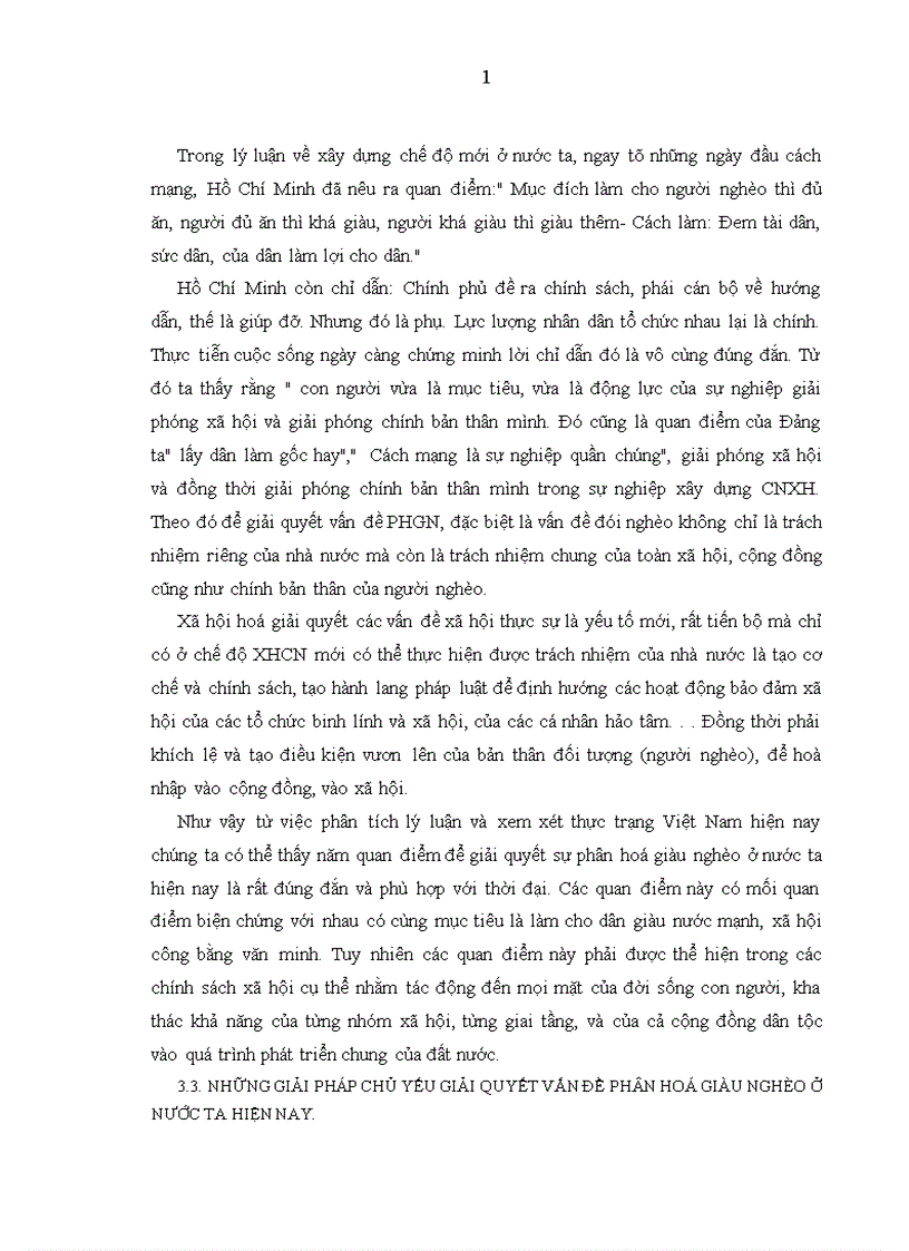 image for page Thực trạng của sự phân hoá giàu nghèo ở nước Ta hiện nay 1