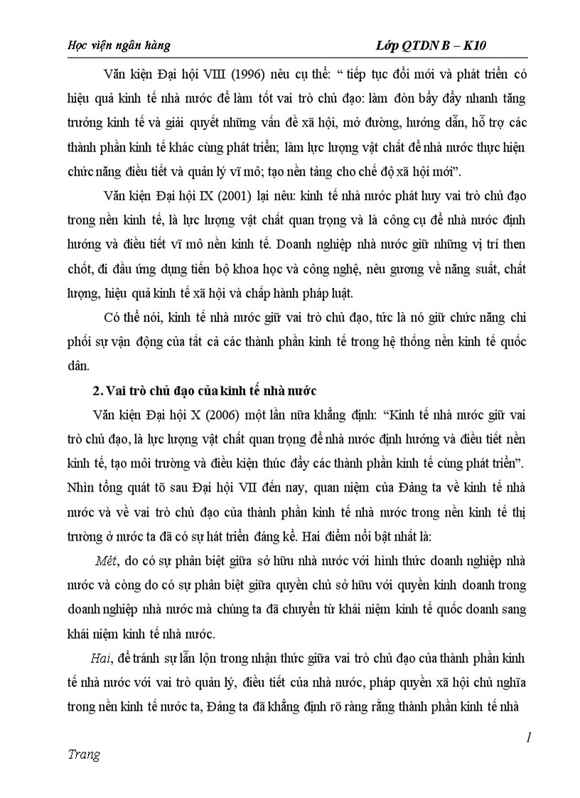 image for page Làm thế nào để nền kinh tế nhà nước giữ vai trò chủ đạo trong nền kinh tế thị trường định hướng XHCN 1