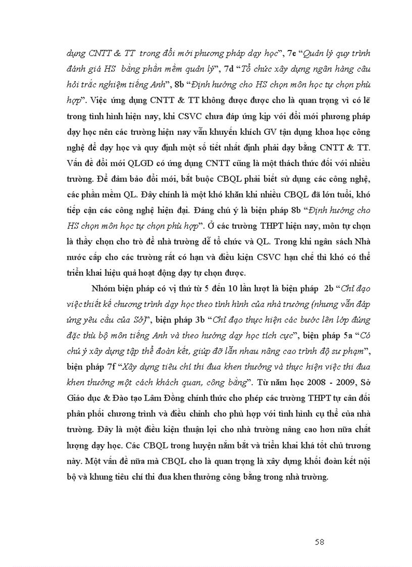 image for page Biện pháp quản lý của hiệu trưởng đối với hoạt động dạy học tiếng Anh ở trường trung học phổ thông huyện Đơn Dương Lâm Đồng 1