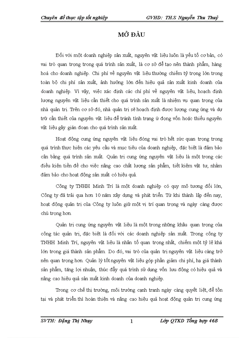 image for page Giải pháp hoàn thiện hoạt động quản trị cung ứng nguyên vật liệu tại công ty TNHH Minh Trí 1