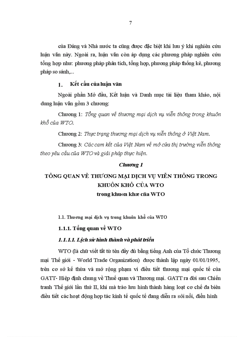 image for page Thương mại dịch vụ trong lĩnh vực viễn thông theo quy định của WTO và các cam kết của Việt Nam 1