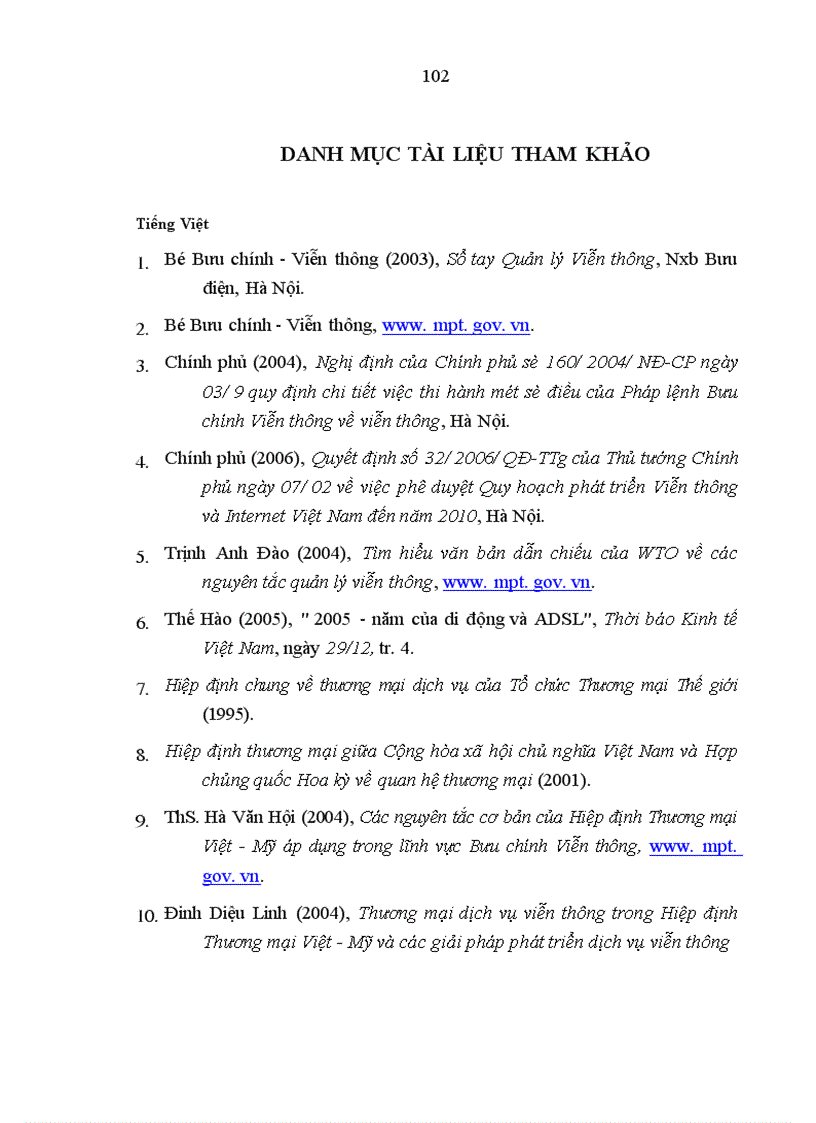 image for page Thương mại dịch vụ trong lĩnh vực viễn thông theo quy định của WTO và các cam kết của Việt Nam 1