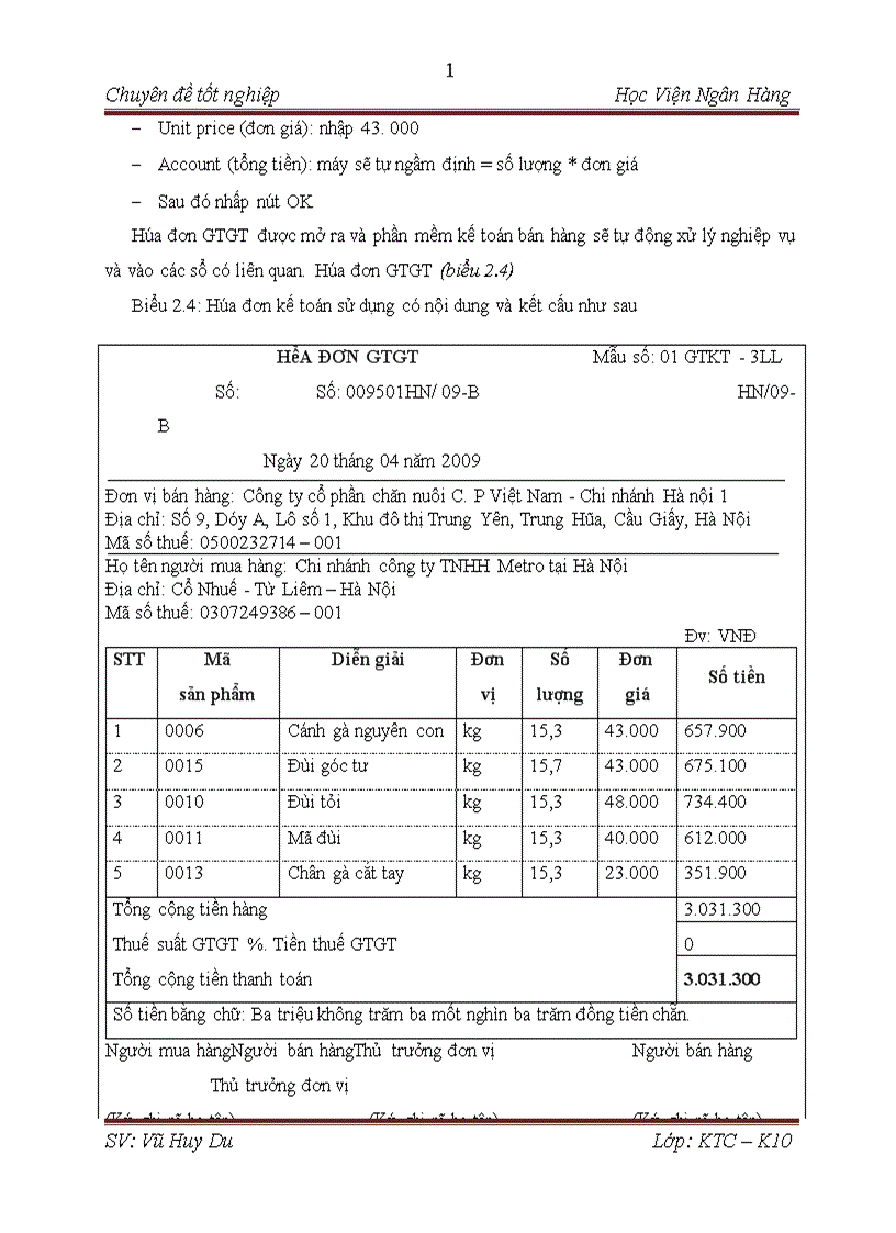 image for page Hoàn thiện công tác kế toán bán hàng và xác định kết quả kinh doanh tại Công ty cổ phần chăn nuôi C P Việt Nam Chi nhánh Hà Nội 1