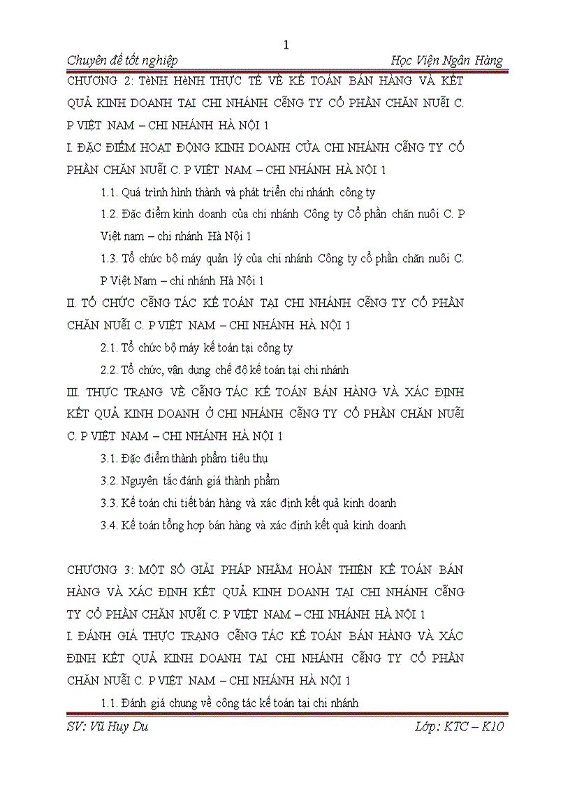 image for page Hoàn thiện công tác kế toán bán hàng và xác định kết quả kinh doanh tại Công ty cổ phần chăn nuôi C P Việt Nam Chi nhánh Hà Nội 1