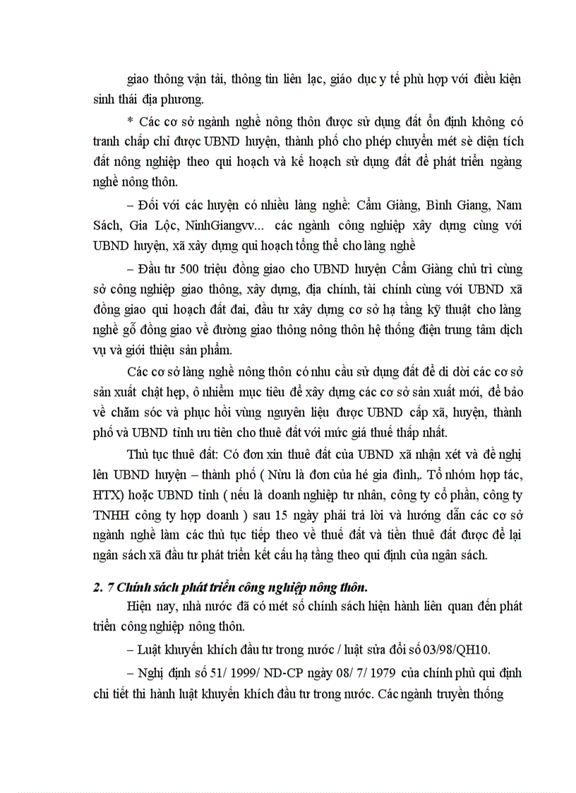 image for page Giải pháp phát triển công nghiệp nông thôn Hải Dương giai đoạn 2001 2010