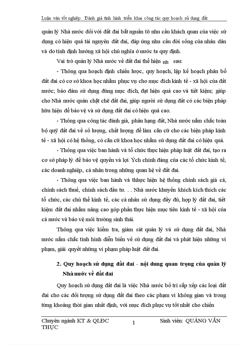 image for page Đánh giá tình hình quy hoạch sử dụng đất đai trên địa bàn thị xã Sơn la 1