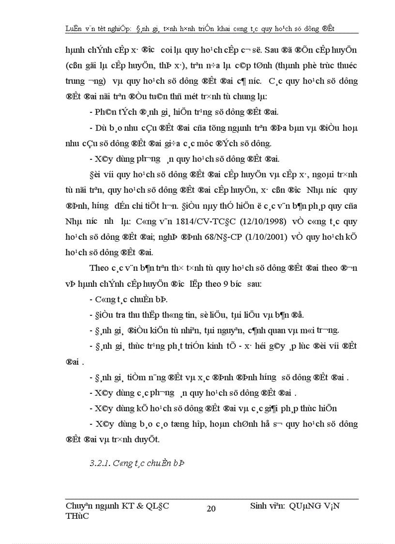 image for page Đánh giá tình hình quy hoạch sử dụng đất đai trên địa bàn thị xã Sơn la 1