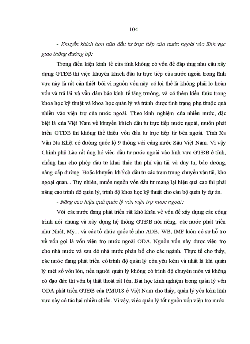 image for page Giải pháp quản lý nhà nước nhằm phát triển giao thông đường bộ ở tỉnh Xa Văn Na Khệt Cộng hoà dân chủ nhân dân Lào