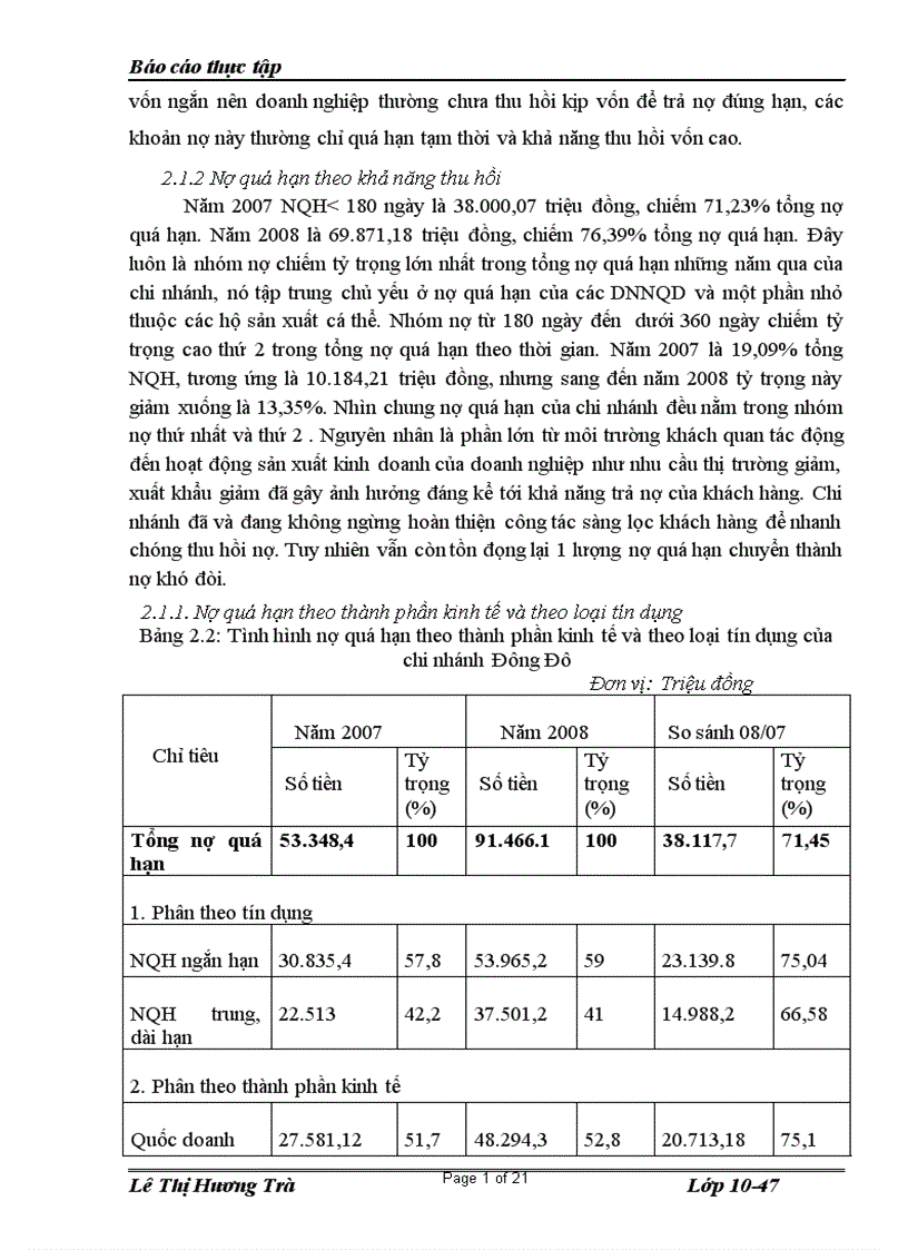 image for page Rủi ro tín dụng và biện pháp hạn chế rủi ro tín dụng tại Ngân hàng Đầu tư và Phát triển Việt Nam chi nhánh Đông Đô