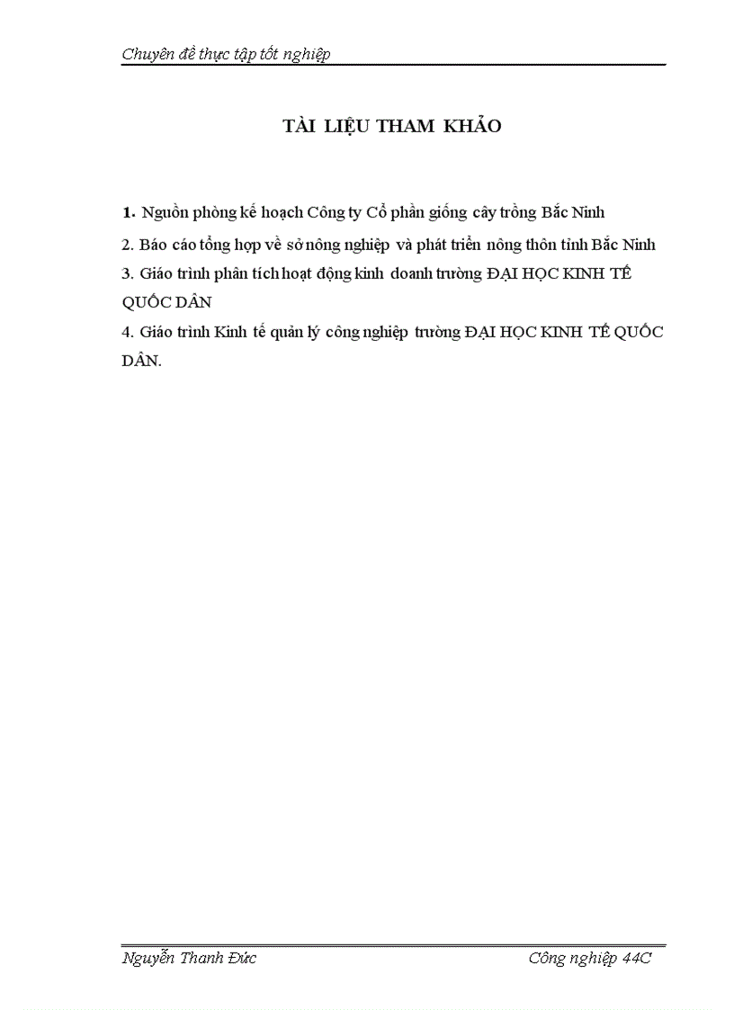 image for page Nâng cao hiệu quả sử dụng vốn lưu động tại Công ty cổ phần giống cây trồng Bắc Ninh