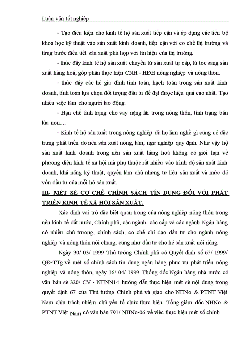 image for page Giải pháp nâng cao hiệu quả cho vay đối với hộ sản xuất ở Ngân hàng nông nghiệp huyện Kinh Môn tỉnh Hải Dương 1