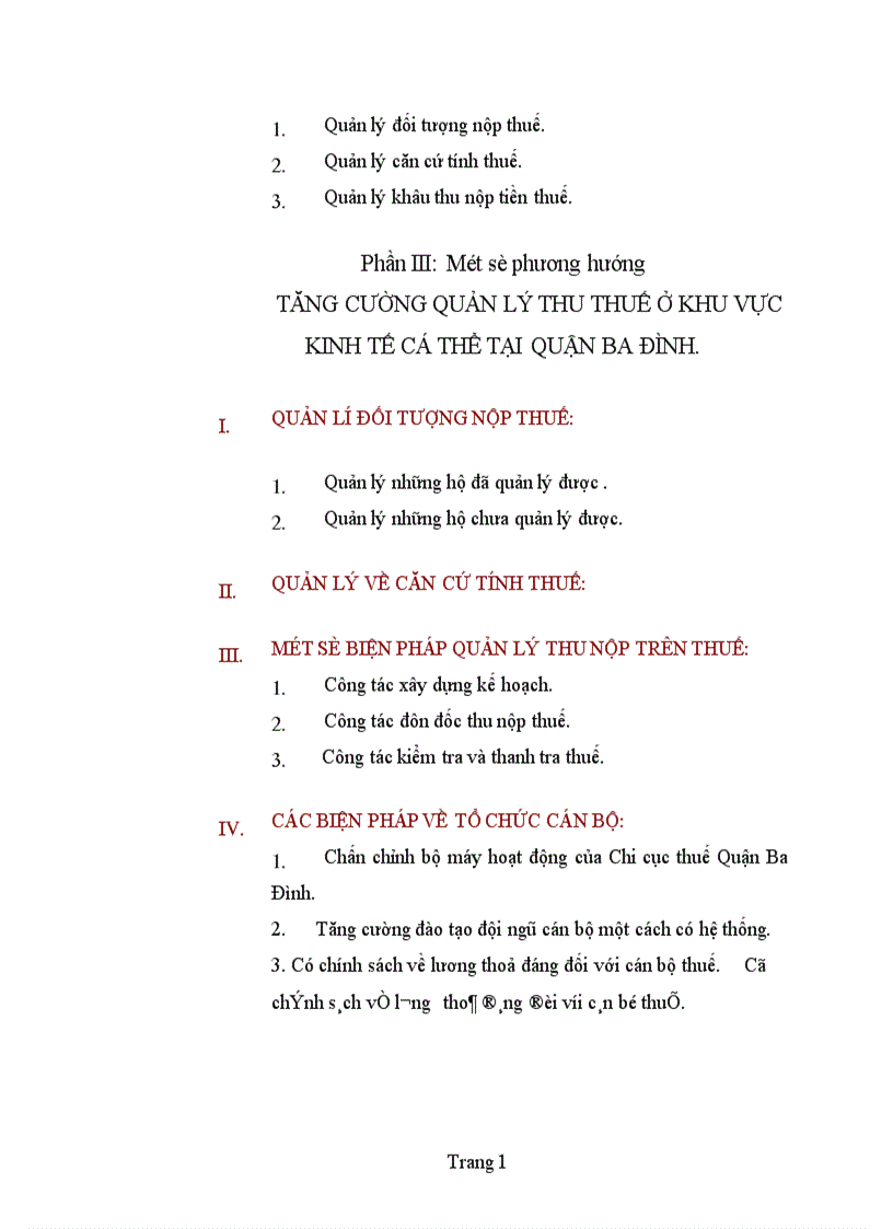 image for page Bàn về công tác quản lí thu thuế giá trị gia tăng ở khu vực kinh tế cá thể trên địa bàn quận Ba đình 1