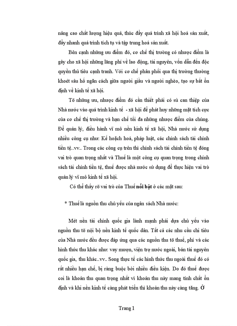 image for page Bàn về công tác quản lí thu thuế giá trị gia tăng ở khu vực kinh tế cá thể trên địa bàn quận Ba đình 1