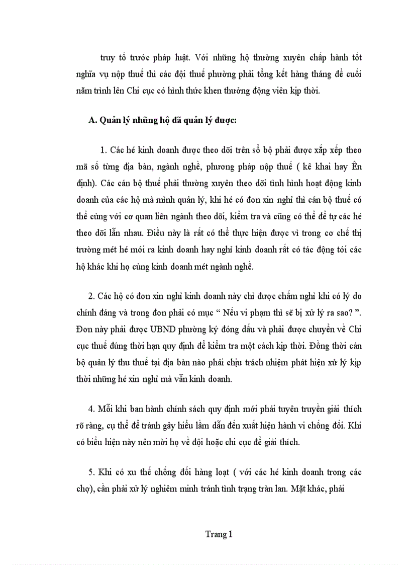 image for page Bàn về công tác quản lí thu thuế giá trị gia tăng ở khu vực kinh tế cá thể trên địa bàn quận Ba đình 1