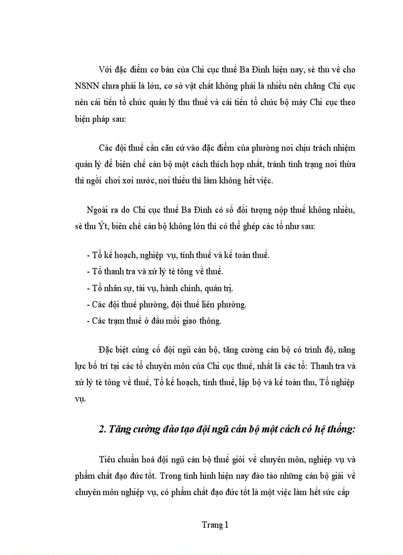 image for page Bàn về công tác quản lí thu thuế giá trị gia tăng ở khu vực kinh tế cá thể trên địa bàn quận Ba đình 1