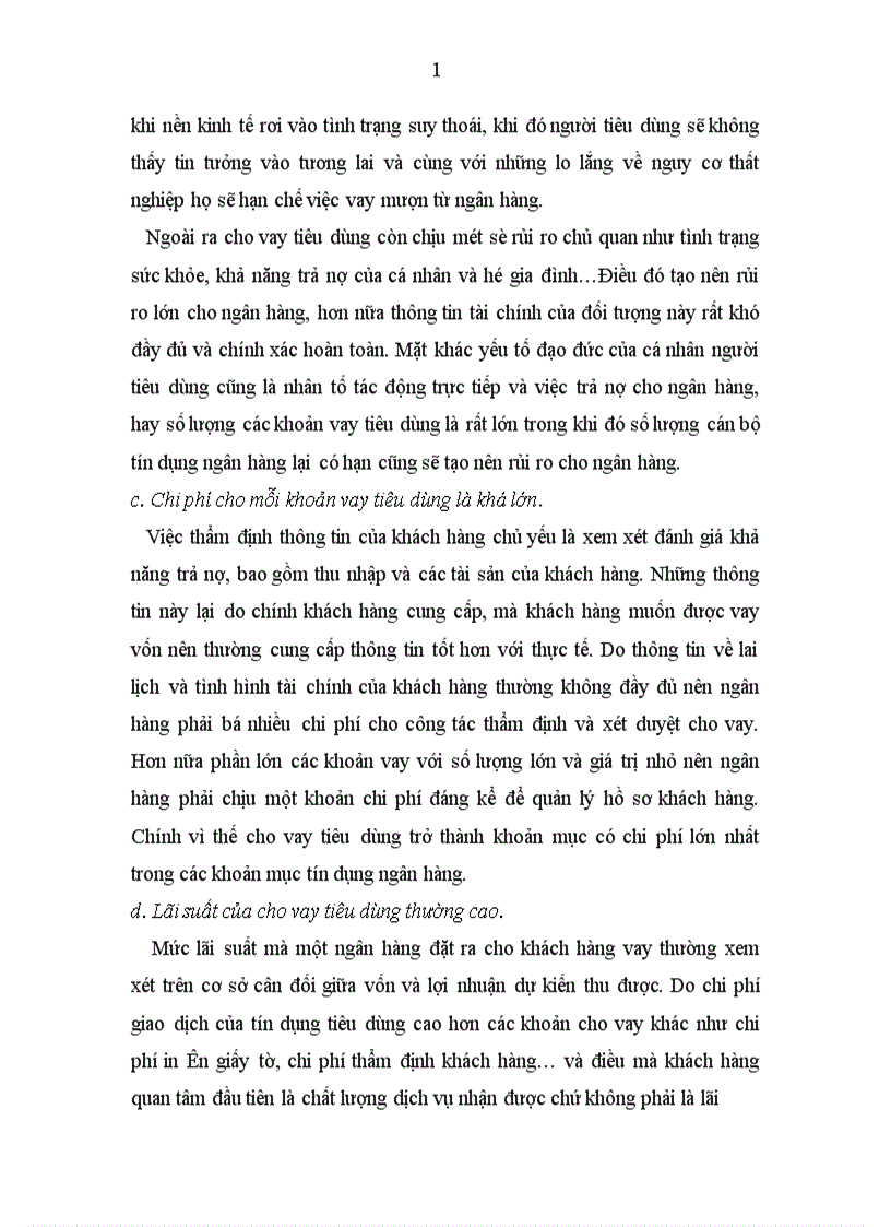 image for page Nâng cao chất lượng cho vay tiêu dùng tại Ngân hàng Công Thương tỉnh Nam Định