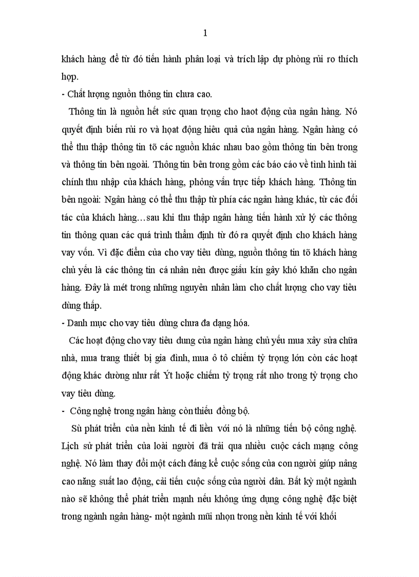 image for page Nâng cao chất lượng cho vay tiêu dùng tại Ngân hàng Công Thương tỉnh Nam Định