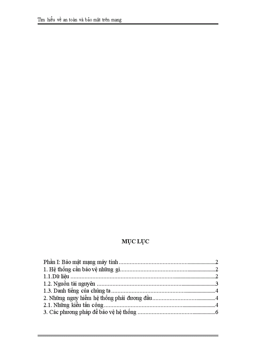 image for page Tìm hiểu về an toàn và bảo mật trên mạng