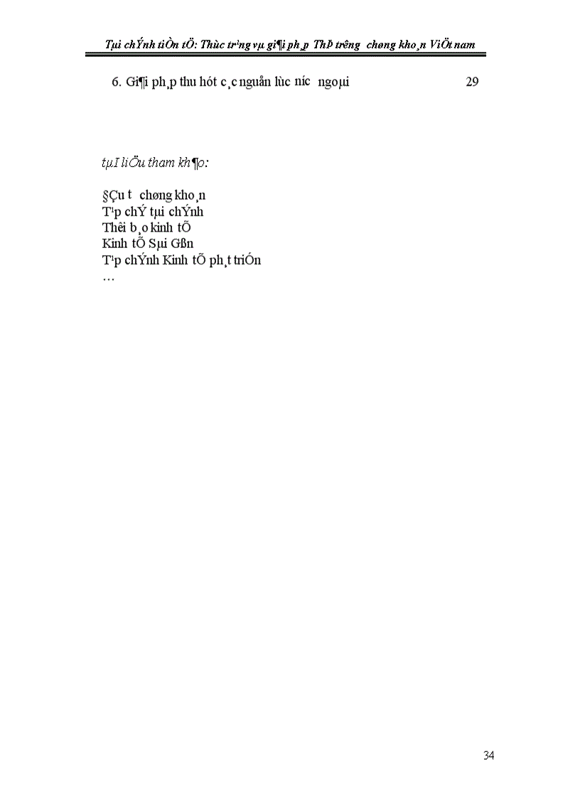 image for page Thực trạng và giải pháp Thị trường chứng khoán Việt nam 1