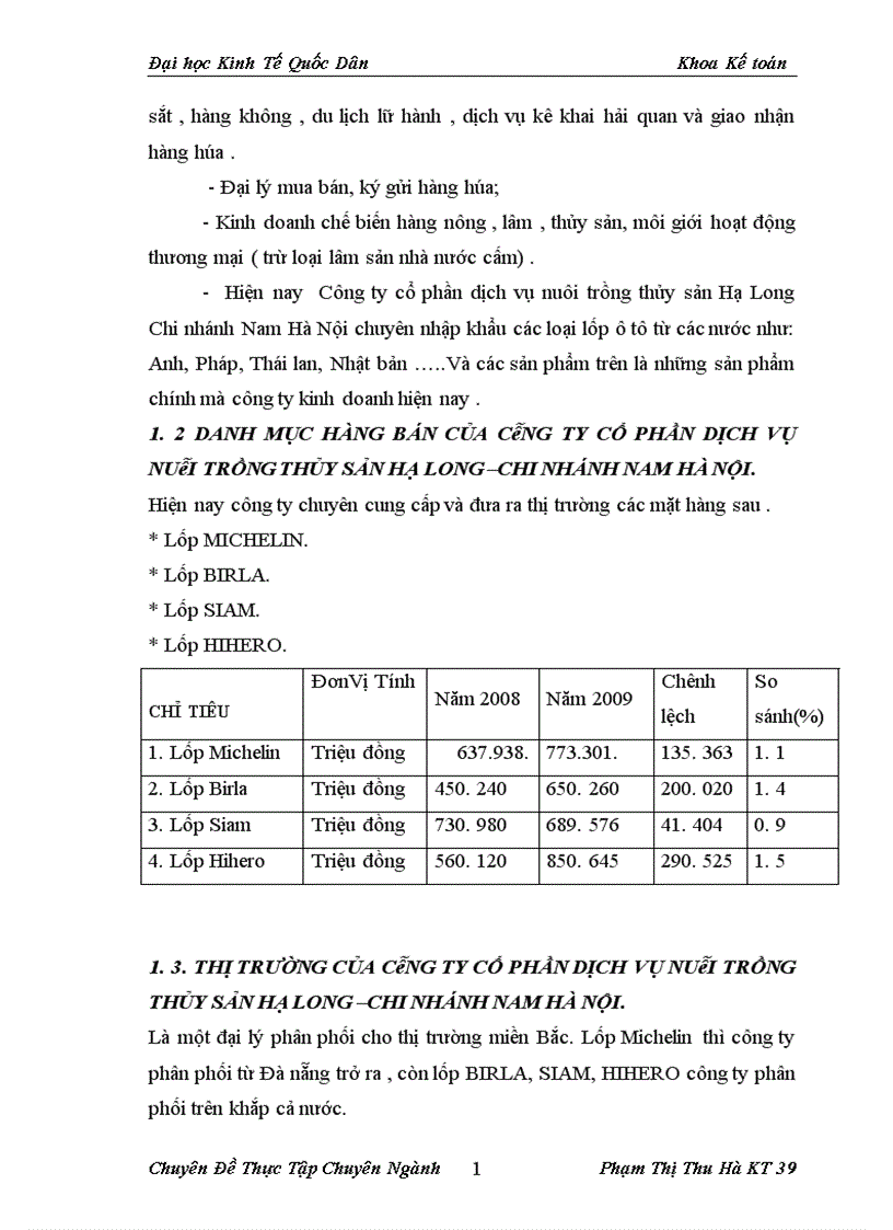 image for page Hoàn thiện kế toán Tiêu thụ sản phẩm và xác định kết quả tiêu thụ sản phẩm tại Công ty cổ phần dịch vụ nuôi trồng thủy sản Hạ Long Chi nhánh Nam Hà Nội 1