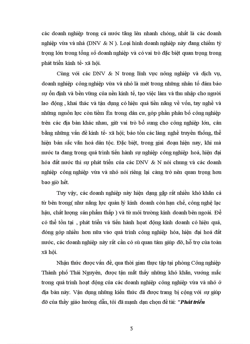 image for page Phát triển doanh nghiệp công nghiệp vừa và nhỏ trên địa bàn Thành phố Thái Nguyên Thực trạng và một số giải pháp 1