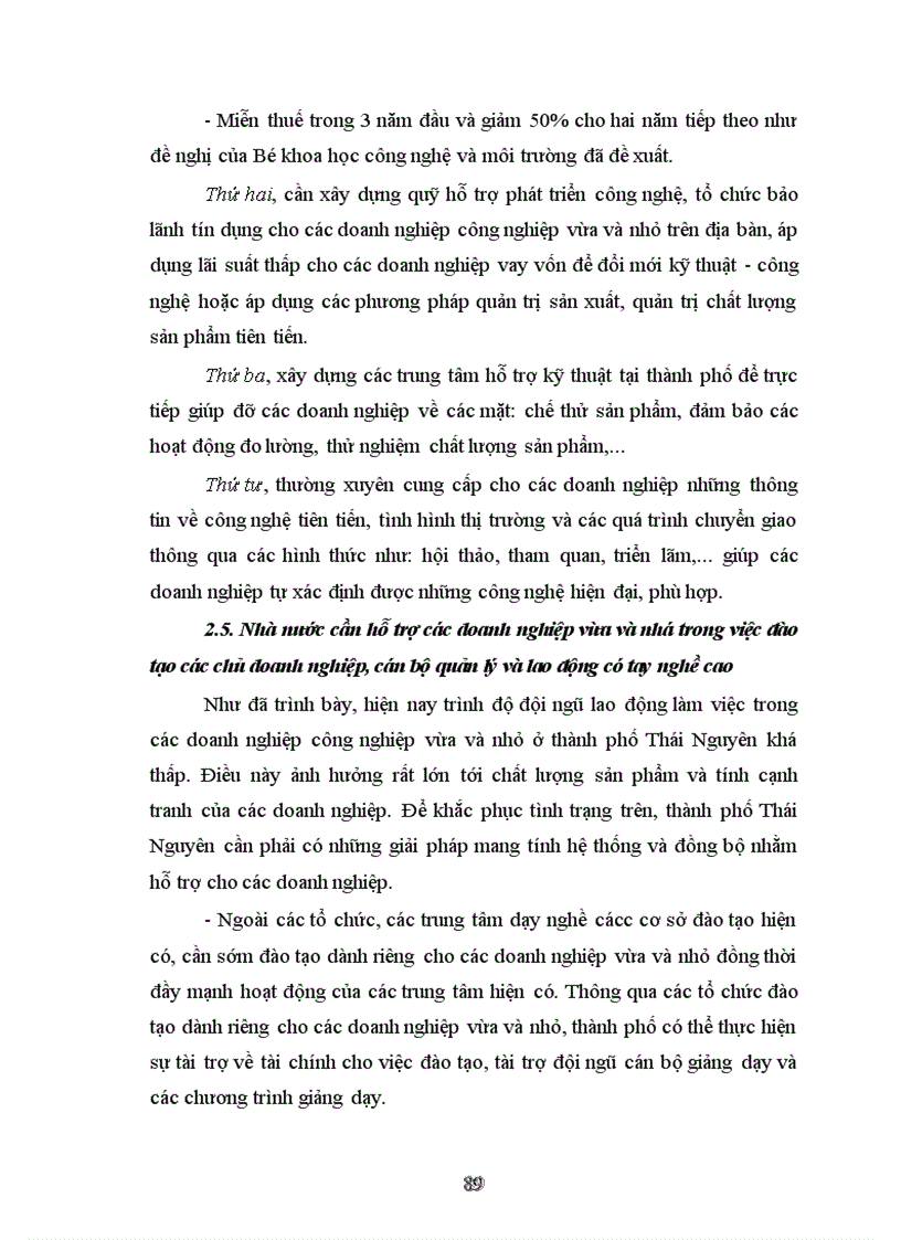 image for page Phát triển doanh nghiệp công nghiệp vừa và nhỏ trên địa bàn Thành phố Thái Nguyên Thực trạng và một số giải pháp 1