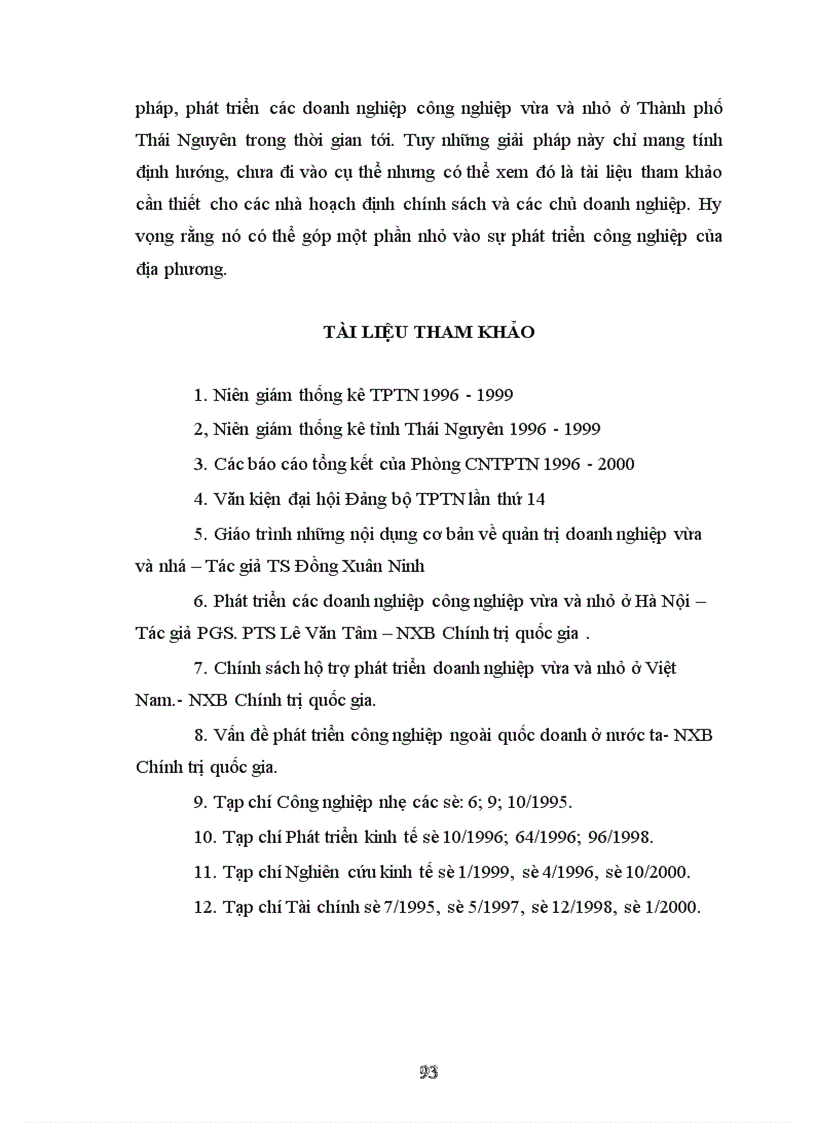 image for page Phát triển doanh nghiệp công nghiệp vừa và nhỏ trên địa bàn Thành phố Thái Nguyên Thực trạng và một số giải pháp 1