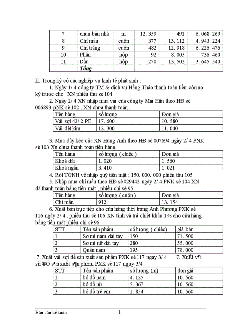 image for page Thực trạng công tác hạch toán kế toán tổng hợp tại Xí nghiệp dệt may xuất nhập khẩu và dịch vụ tổng hợp 1