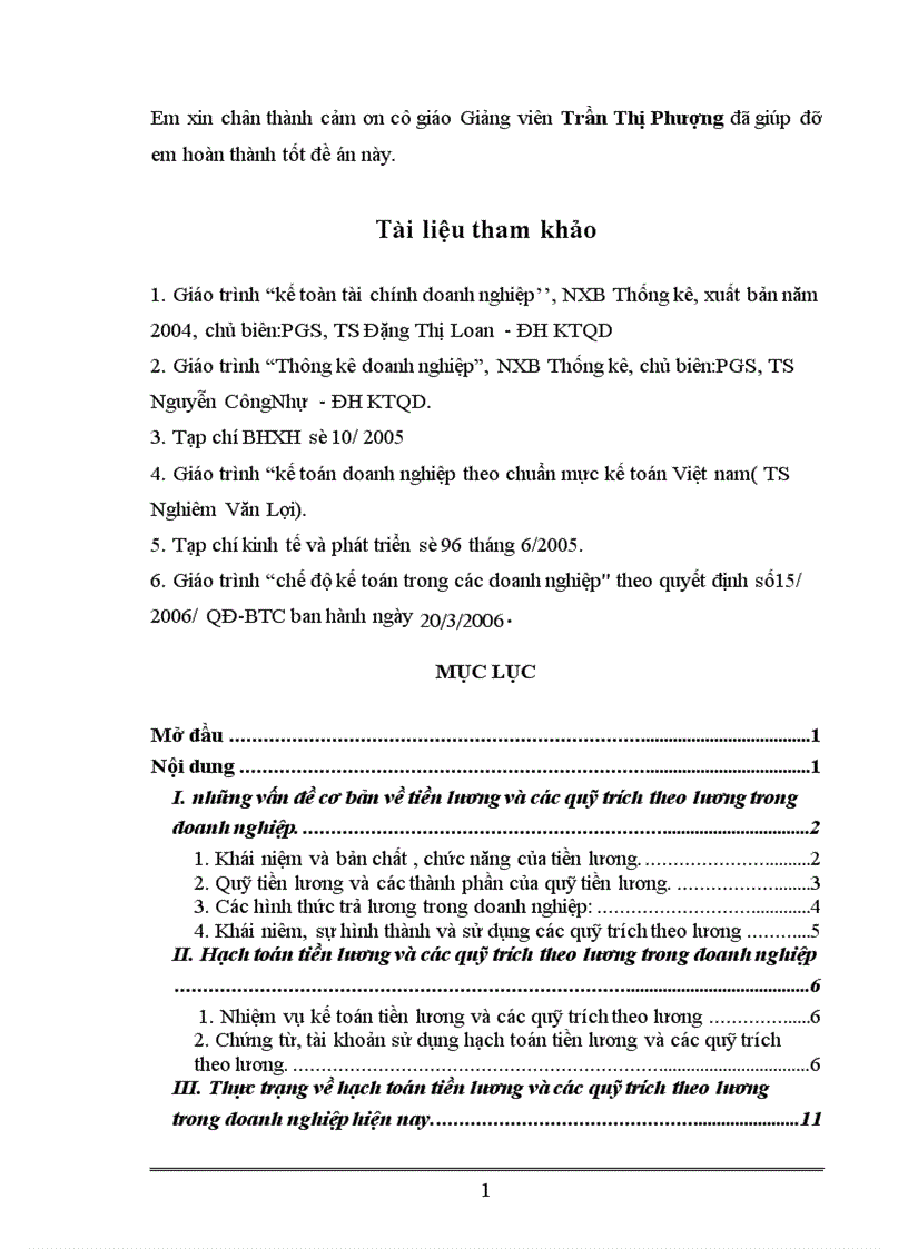 image for page Hạch toán tiền lương và các quỹ trích theo lương trong doanh nghiệp 1