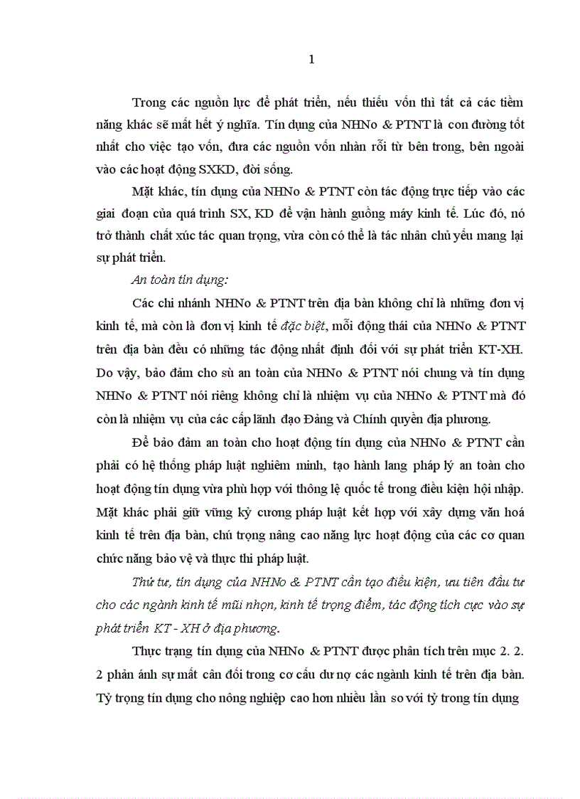 image for page Tín dụng của Ngân hàng Nông nghiệp và phát triển nông thôn đối với phát triển kinh tế xã hội ở Đại Lộc Quảng Nam 1