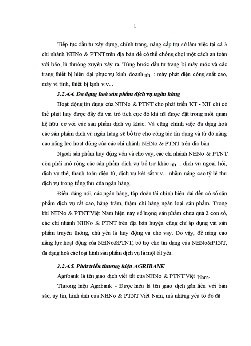 image for page Tín dụng của Ngân hàng Nông nghiệp và phát triển nông thôn đối với phát triển kinh tế xã hội ở Đại Lộc Quảng Nam 1