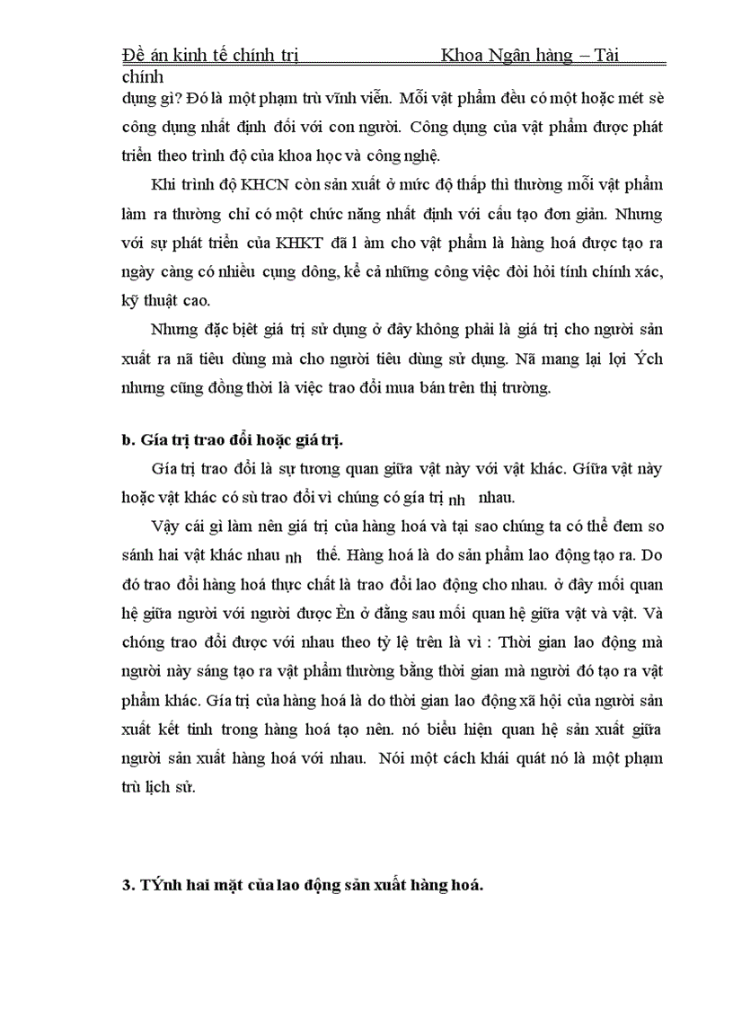 image for page Tính hai mặt của lao động sản xuất hàng hoá