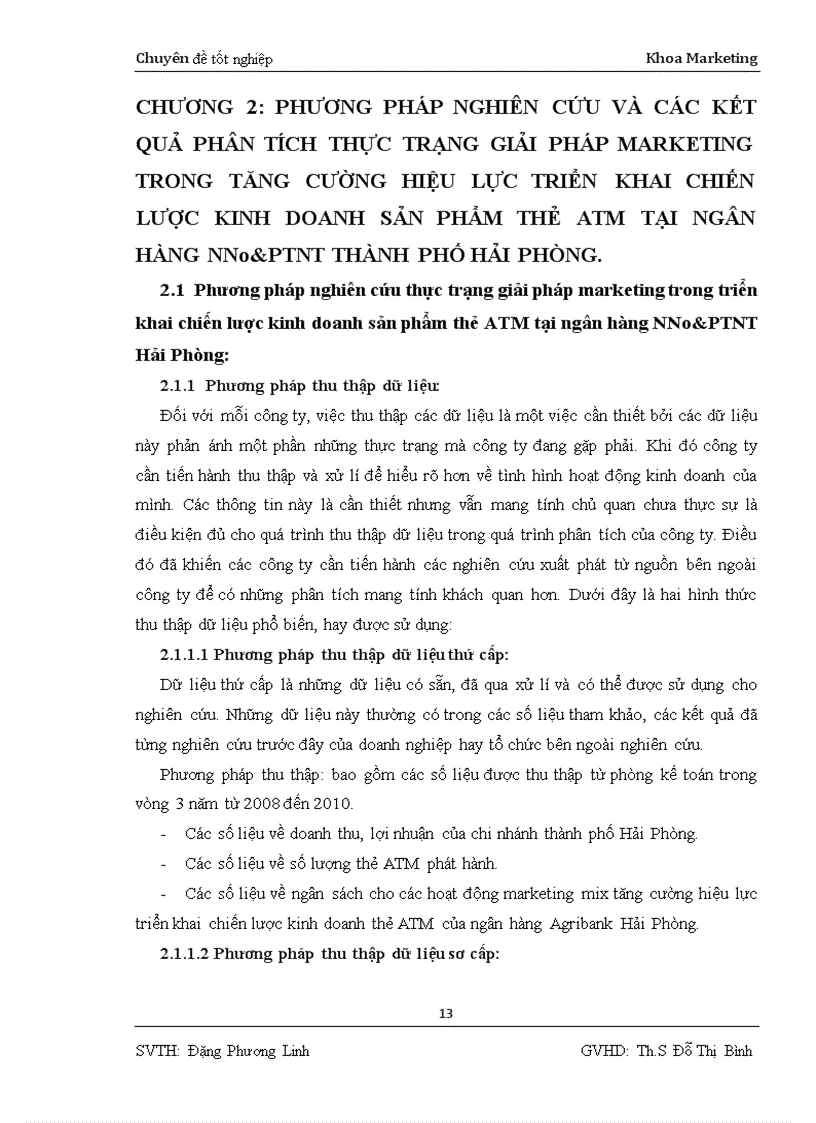 image for page Giải pháp marketing tăng cường hiệu lực triển khai chiến lược kinh doanh thẻ ATM của ngân hàng NNo PTNT thành phố Hải Phòng